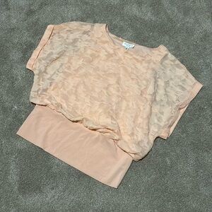 Blush Textured Blouse